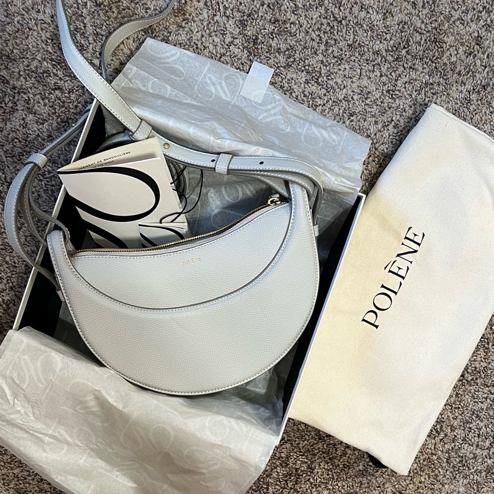 Authentic Polène Numéro Dix - Textured Chalk